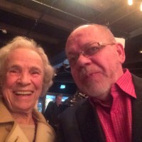 Fernanda Sparre Smith, som gratulerte og fortalte om Norsk Ballets historie helt tilbake fra 1941, da hun sammen med Gerd Kjølås  og Henning Høholt, 2015