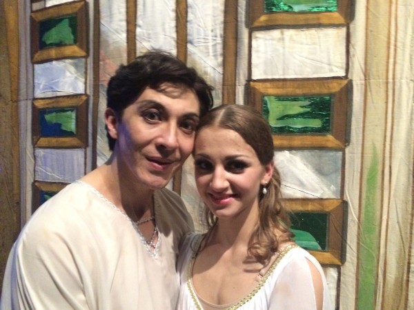 Ruslan Kanetov and Kristina Andreeva - were outstanding as Romeo and Julie with Kazan Ballet in Paris, foto Henning Høholt