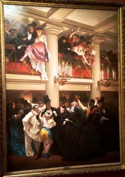 Eugène Girard, Ball de l´Opera, 1866, Musée Carnevalet, Histoire de Paris. Foto Henning Høholt