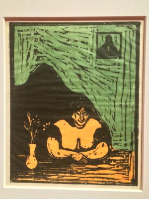  Edvard Munch. The big Prostitute 1899, Gravure, foto Henning Høholt