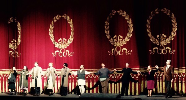 Applaus, Francis Poulens "Les Dialogues des Carmelites" at Bayerisches Staatsoper 29.1.2016. Foto Tomas Bagackas 