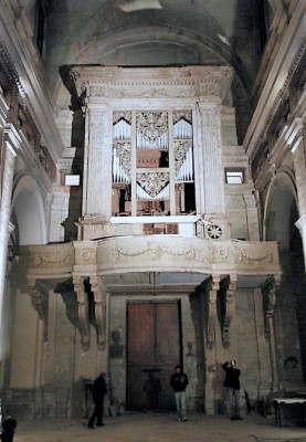 Organo Benedetto Tronci, 1815, Chiesa San Pier  Maggiore