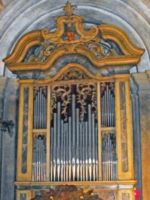 Organo Cacioli-Tronci, 1745, Chiesa dei SS. Propsero e Filippo, PISTOIA